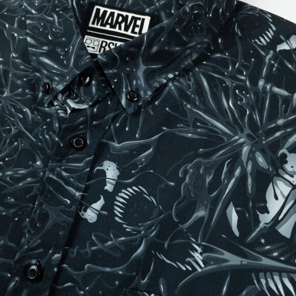 RSVLTS Marvel We Are Venom Shirt Men's XL Button-Up Graphic Print Kunuflex - Picture 6 of 14